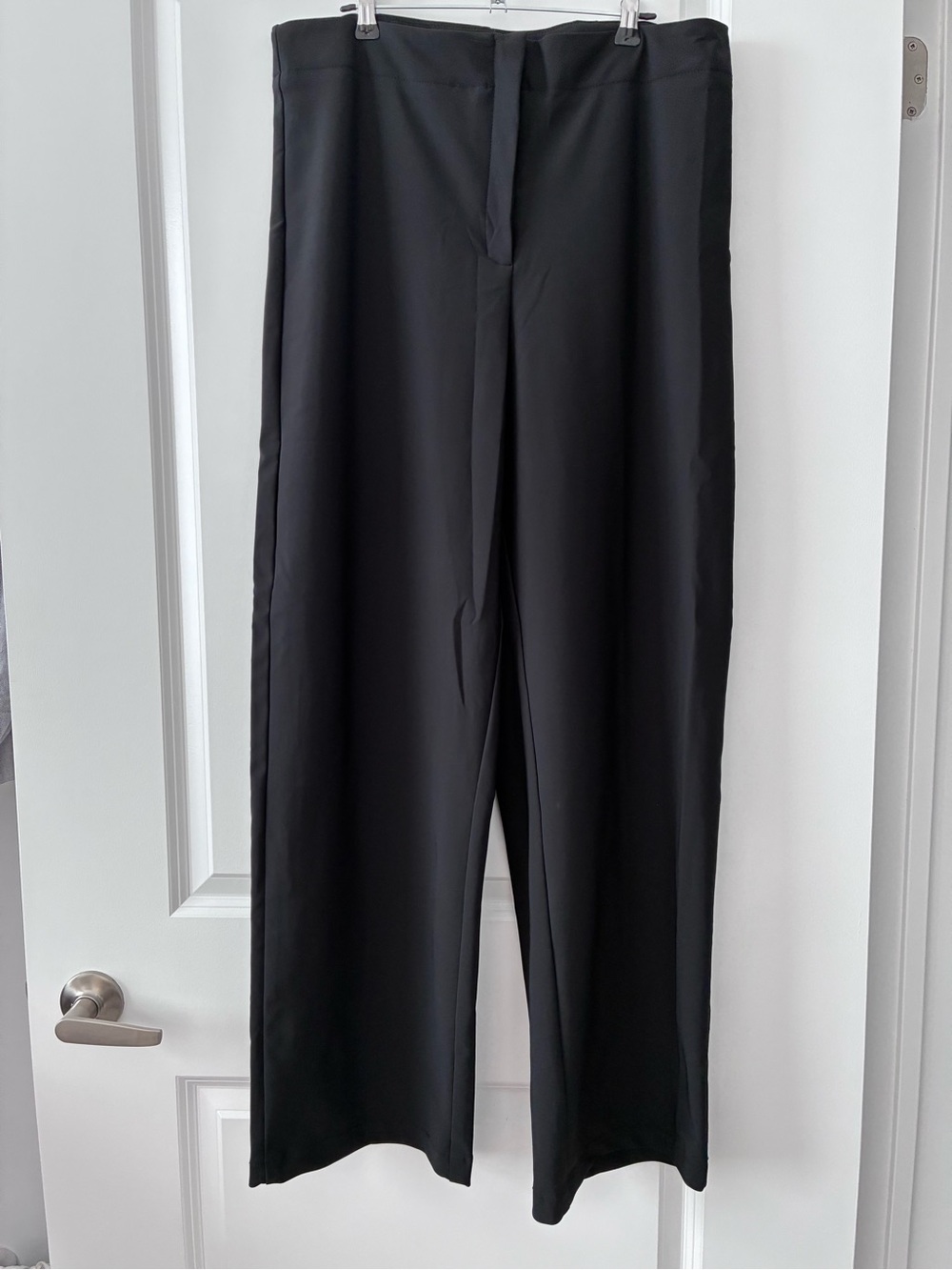 Christian Siriano Size 12 Straight Leg Dress Pants - Black